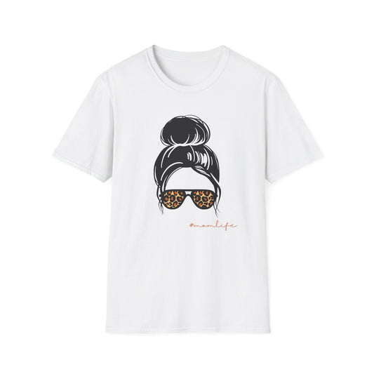 Mom Life Tshirt for Mother, Two Side Printed Tshirt for Mom, Inspirational Tshirt for Mom, Birthday Gift for Mom