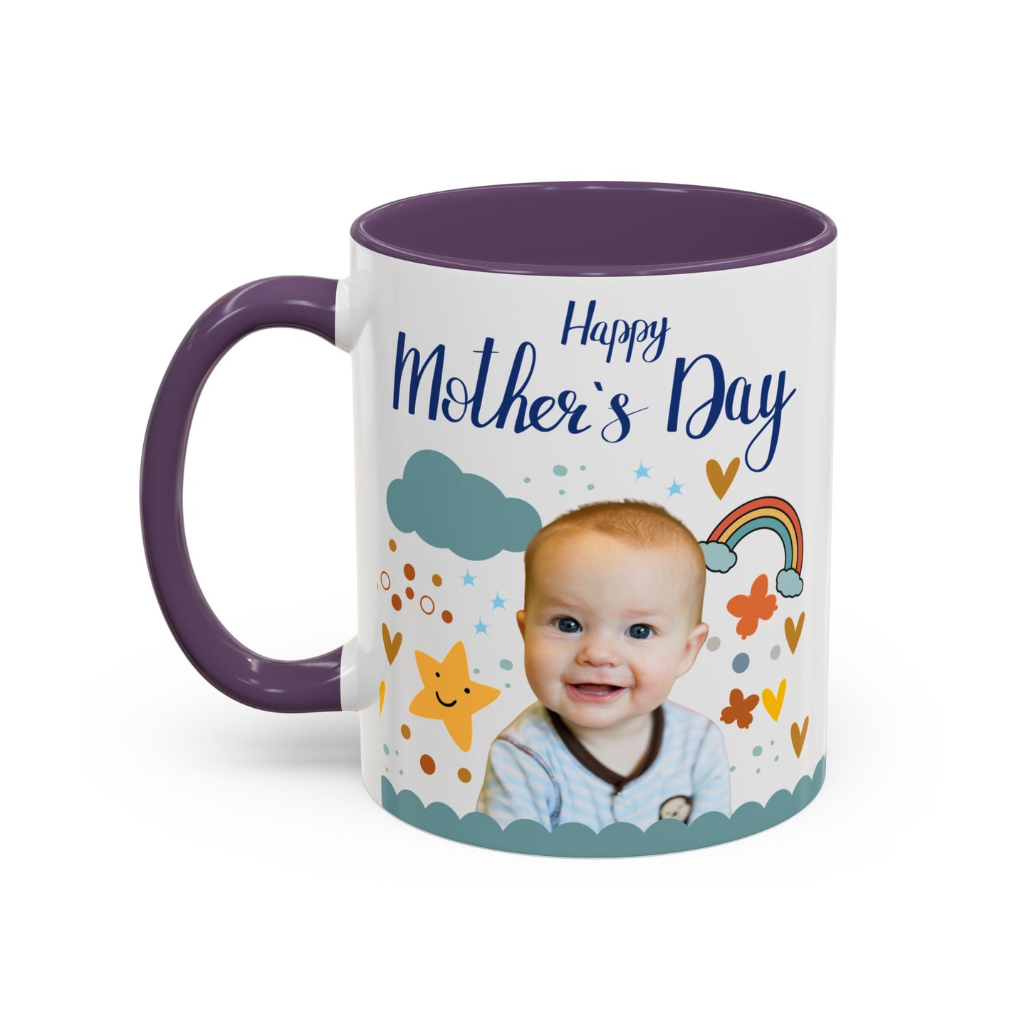 Custom Baby Photo Mug – Personalized Gift for Mom or New Mom