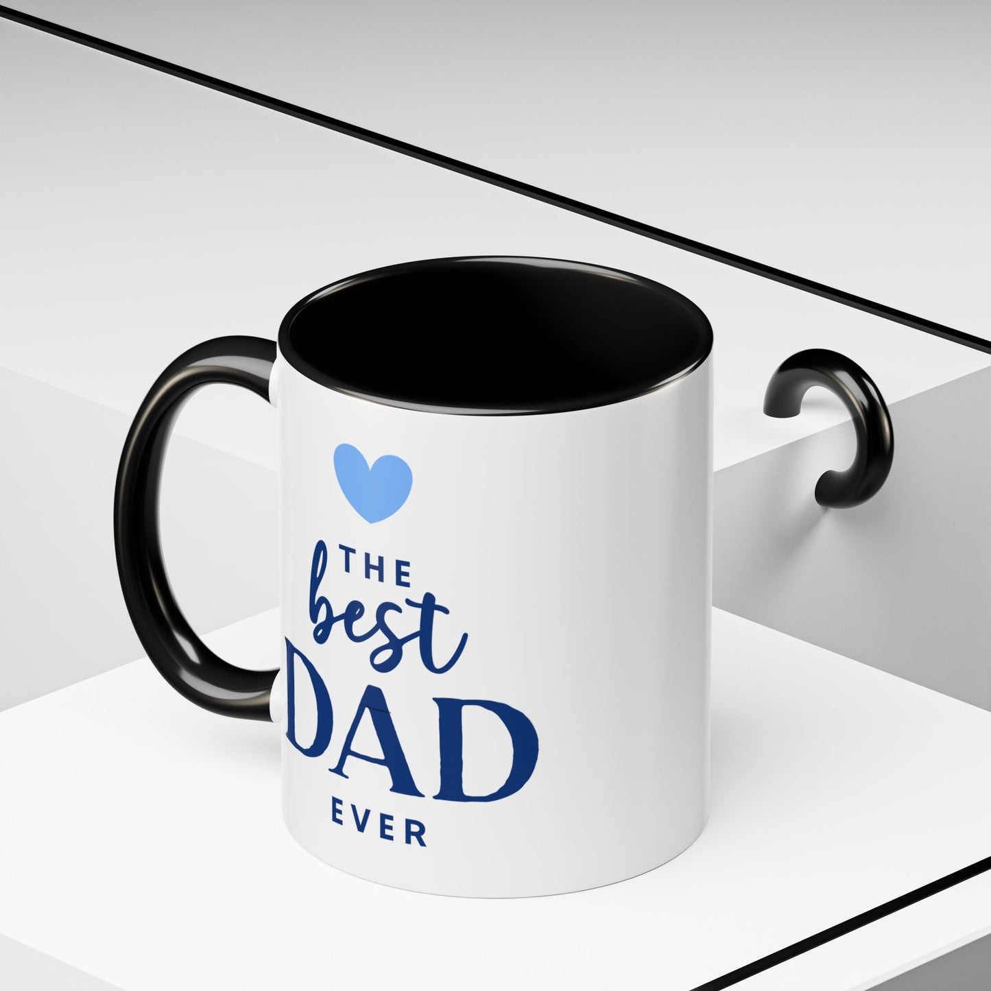 Best Dad Ever Coffee Mug – Personalized Father’s Day Gift for New Parent & Grandparent – 11oz, 15oz