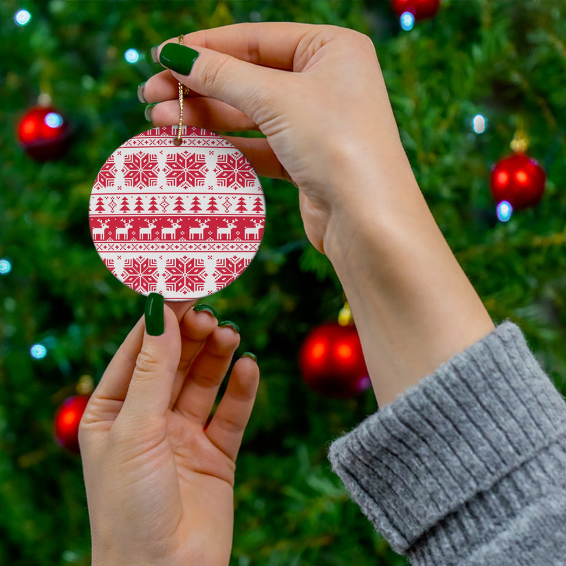 Christmas Ceramic Ornament