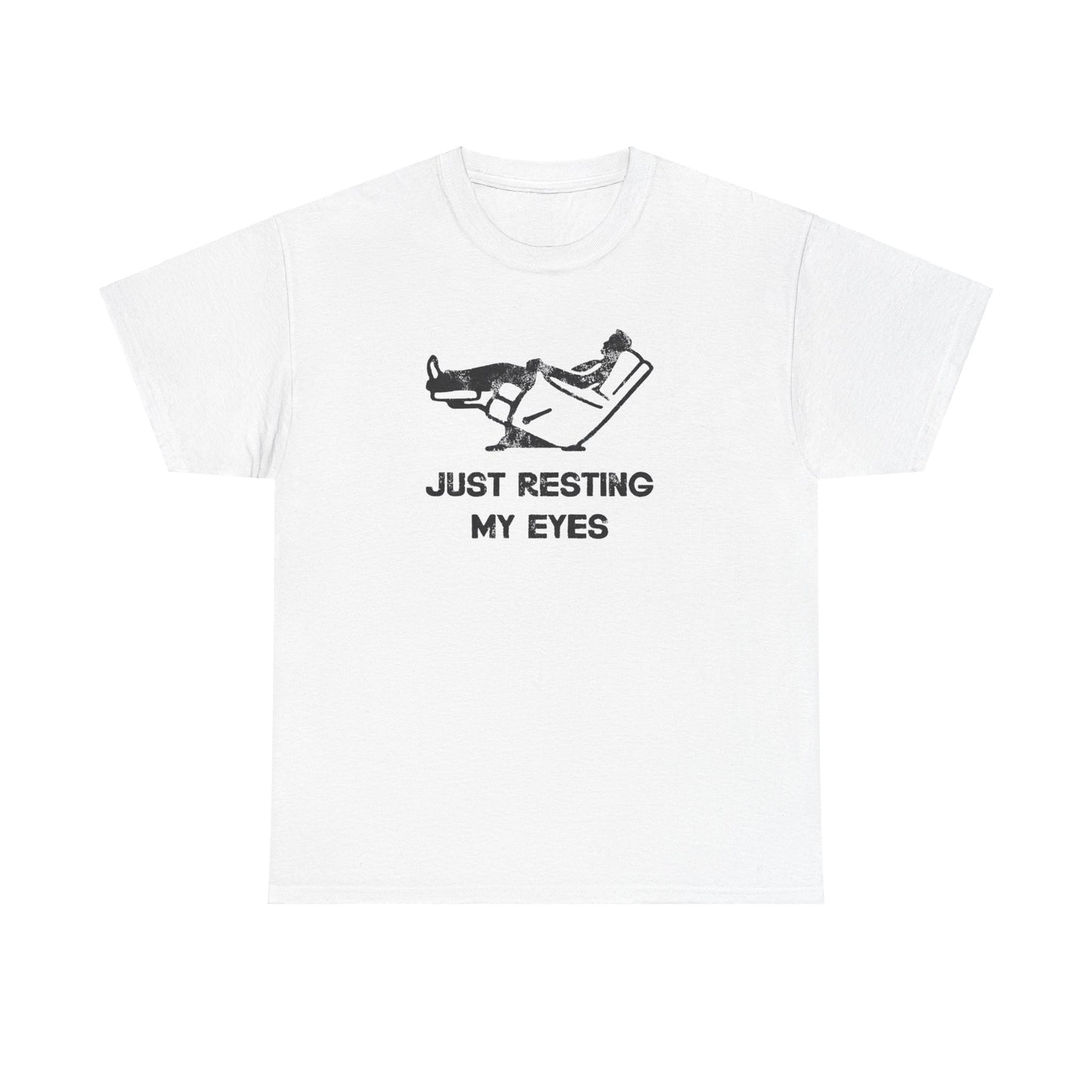 Just Resting My Eyes Tshirt, Birthday Gift for Him