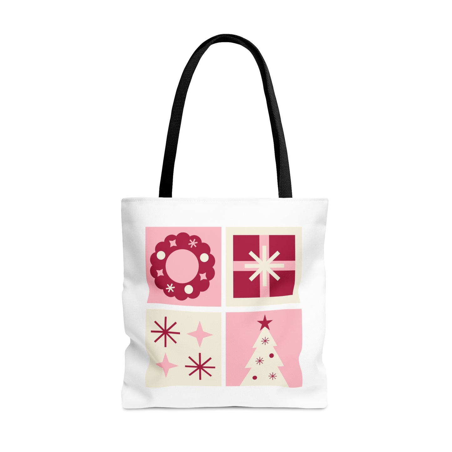 Holiday Tote Bag, Pink
