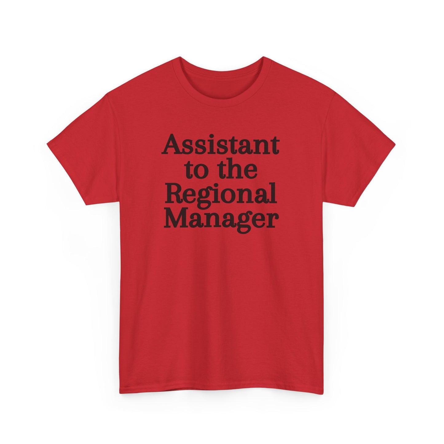 Assistant to the Regional Manager TShirt, Promotion Gift