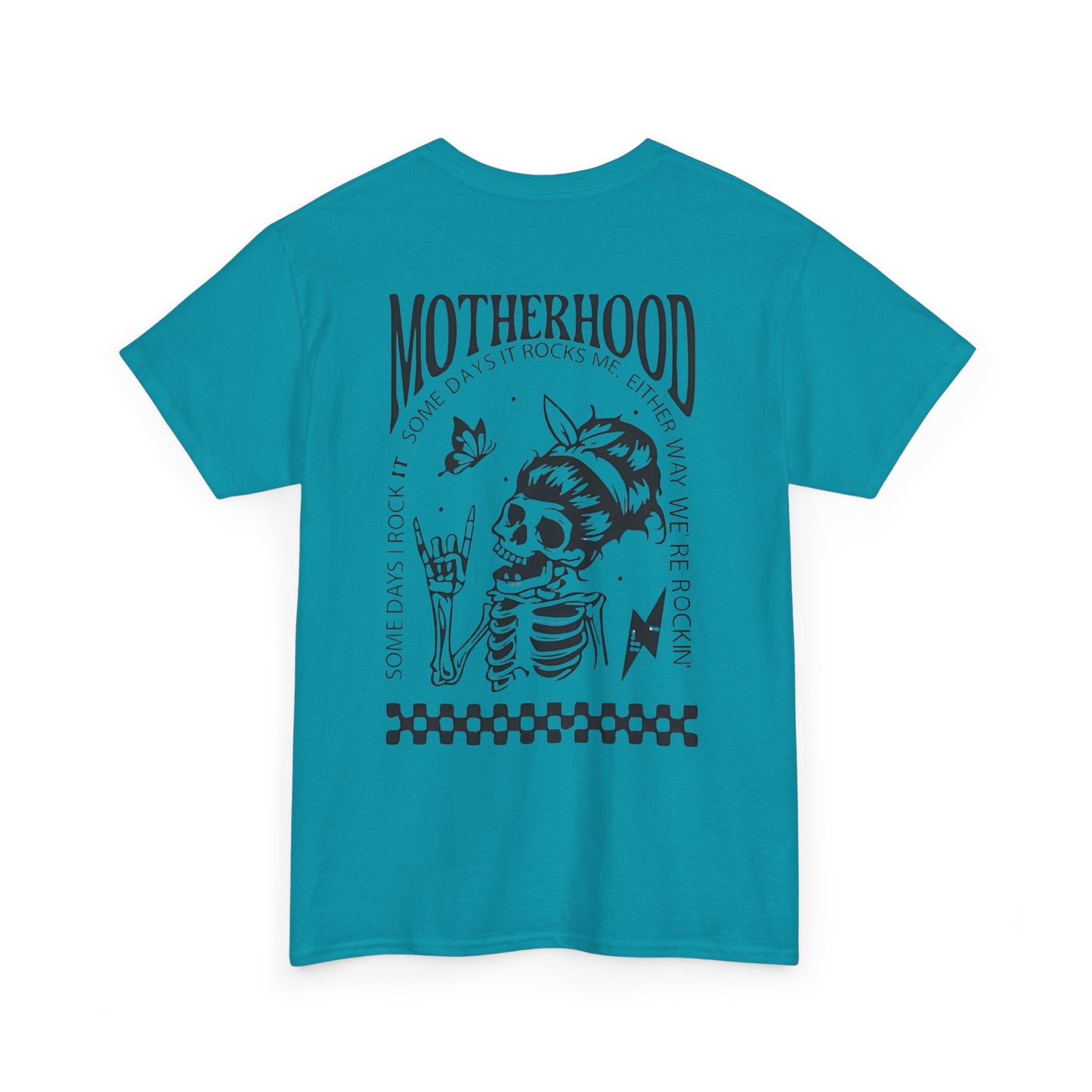 Motherhood Two Side Printed Tshirt for Mom, Mother's Day Gift