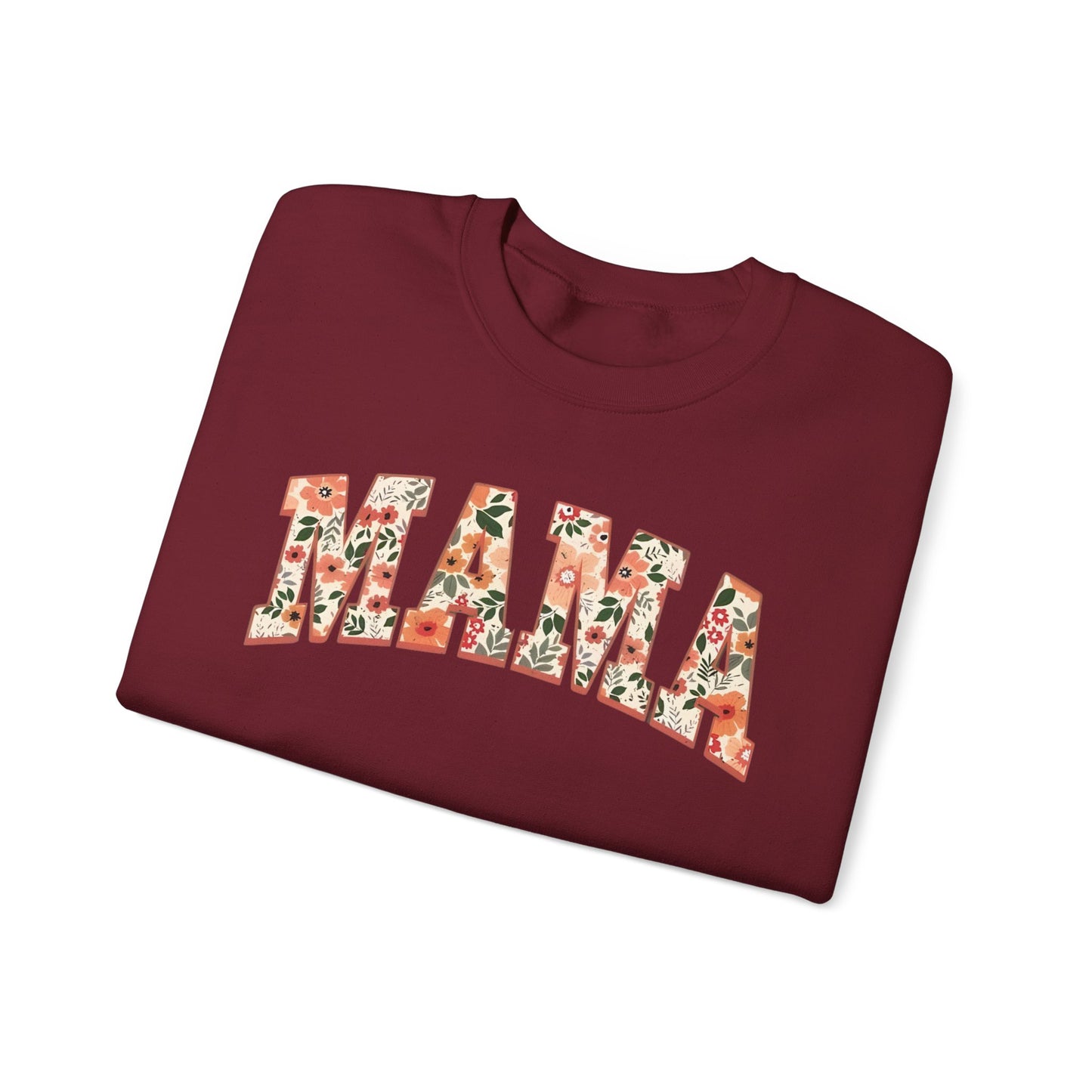 Mama Floral Crewneck Sweatshirt – Cozy Mother’s Day Pullover