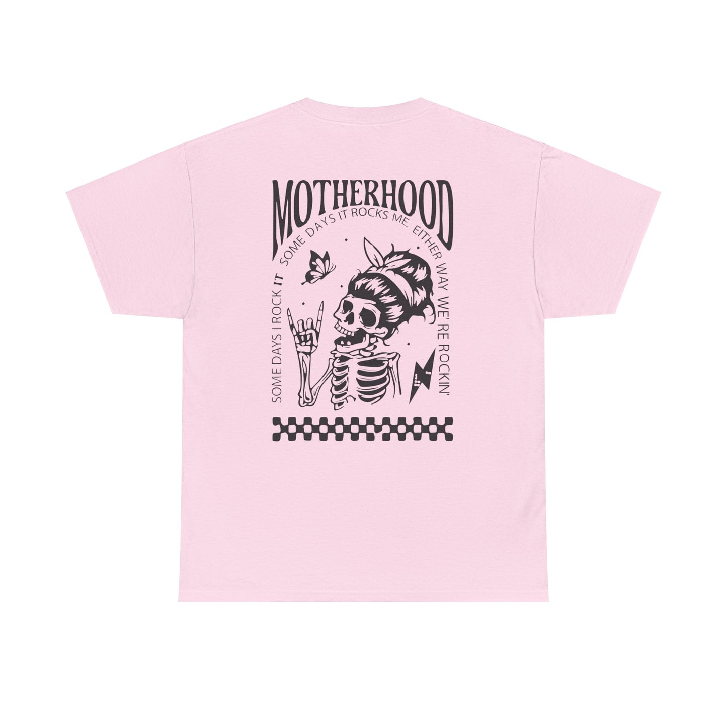 Motherhood Two Side Printed Tshirt for Mom, Mother's Day Gift