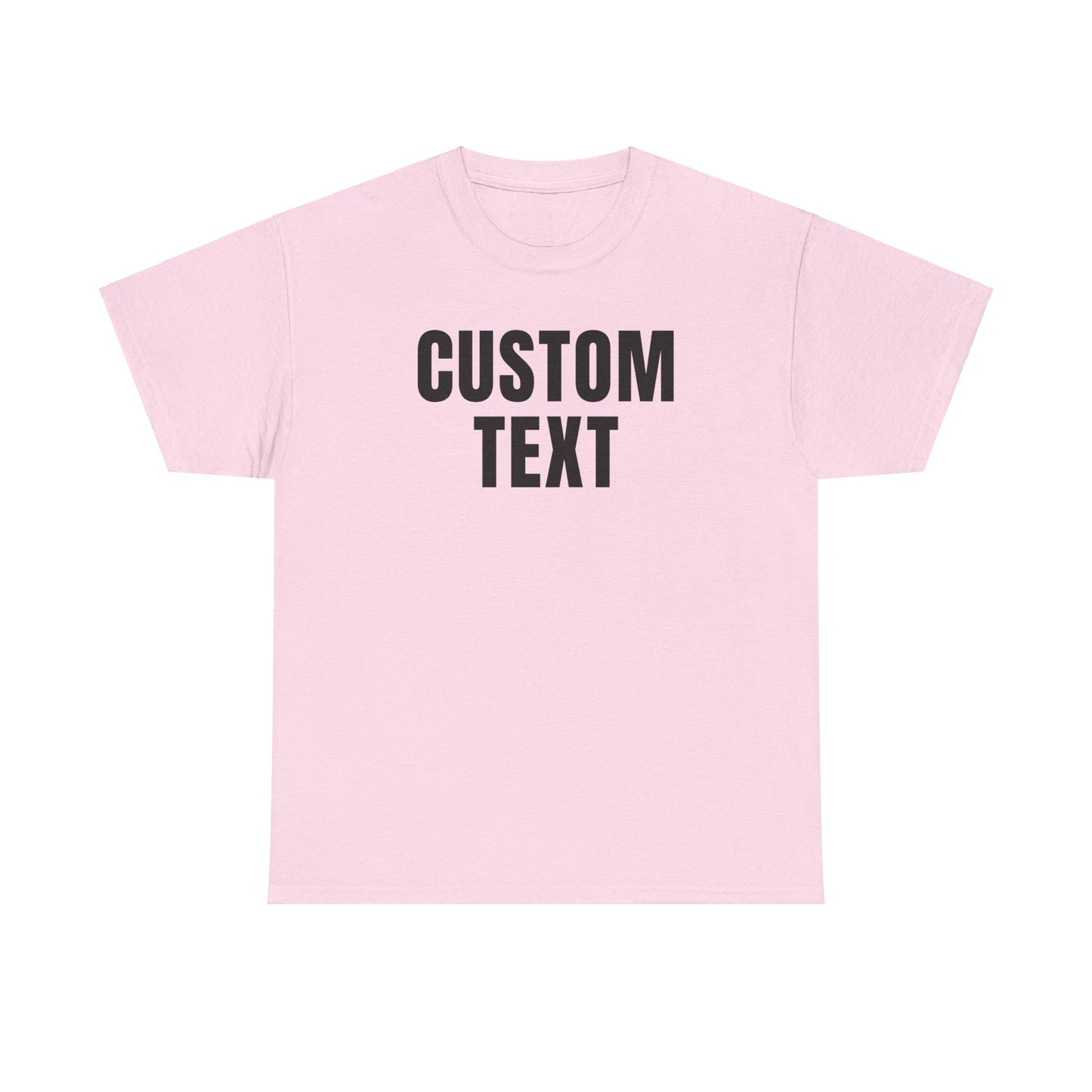 Custom Text Personalized Tshirt for Birthday Gift, for Him & Her