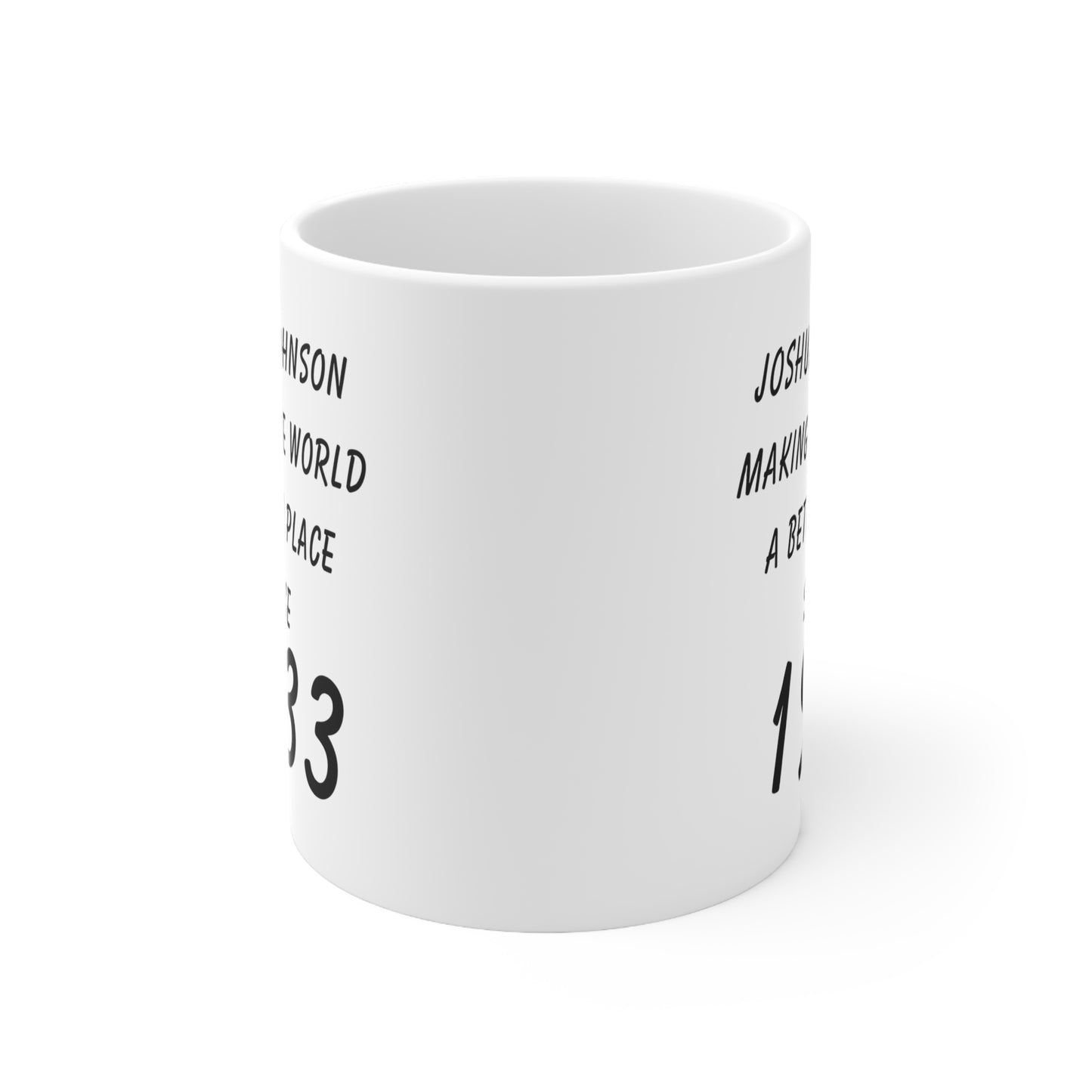 Since 1993 Birthday Custom Ceramic Mug 11oz, White