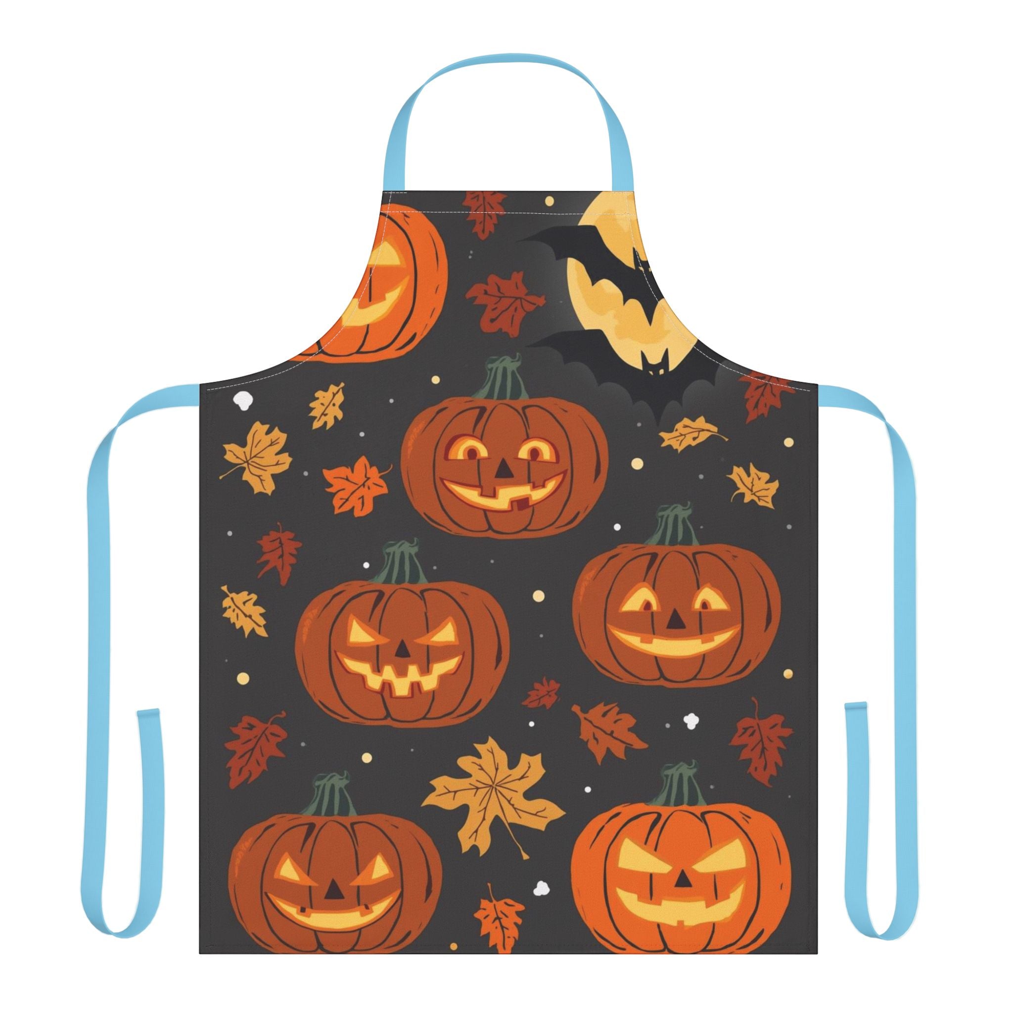 Halloween Apron – Festive Apron for Baking, Cooking, and Halloween Parties