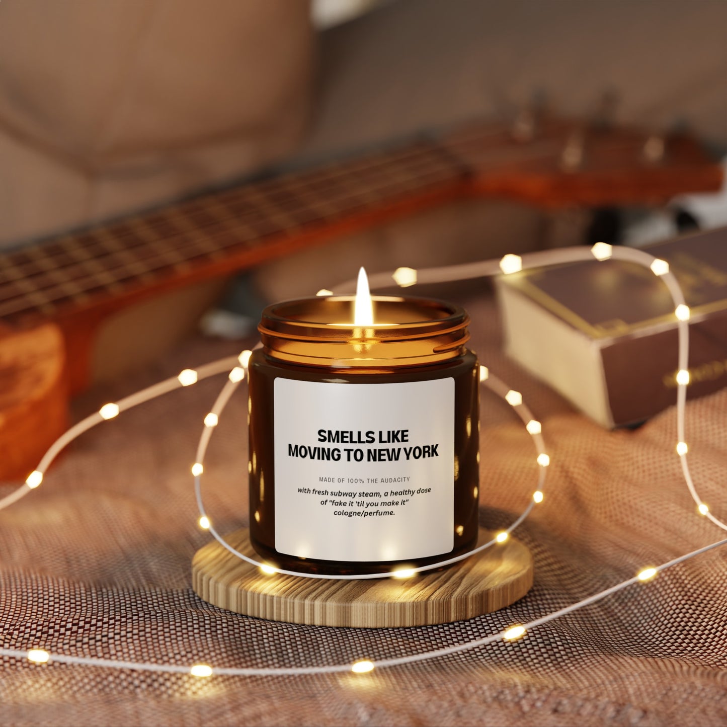 Smells Like Moving to New York Candle, House Warming Gift