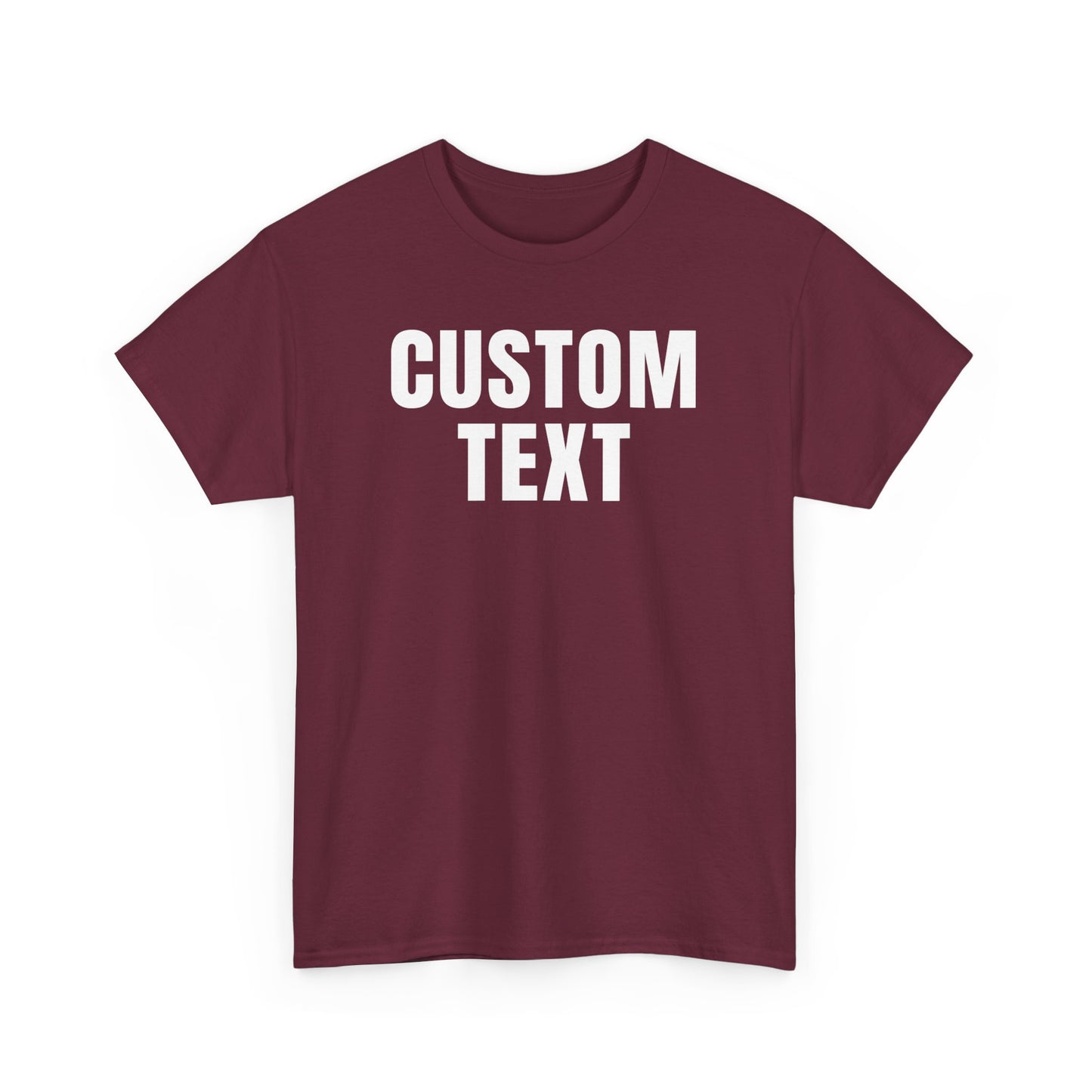 Custom Text Personalized Tshirt for Birthday Gift, for Him & Her