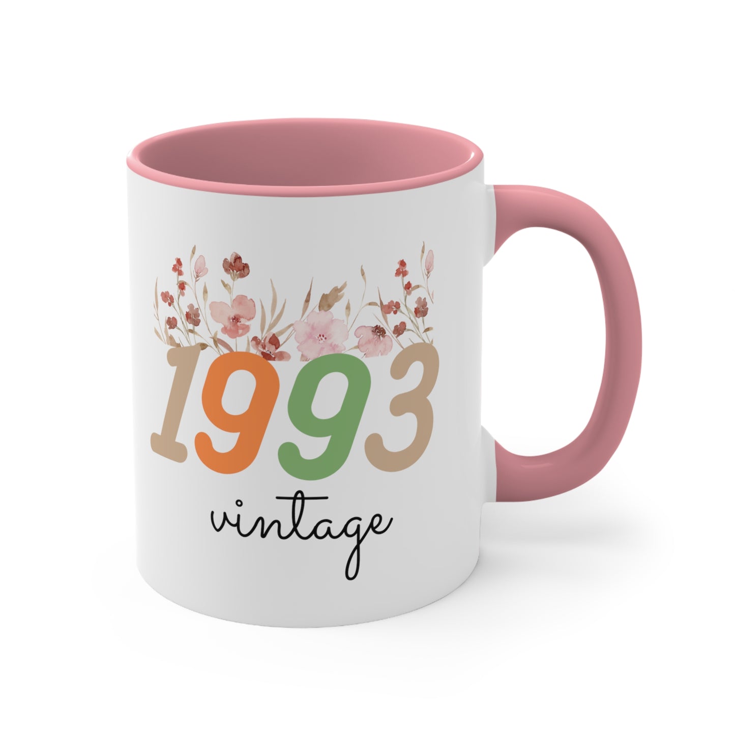 31st Birthday Vintage Custom Birthday Coffee Mug, 11oz, 1993 Birthdate Mug