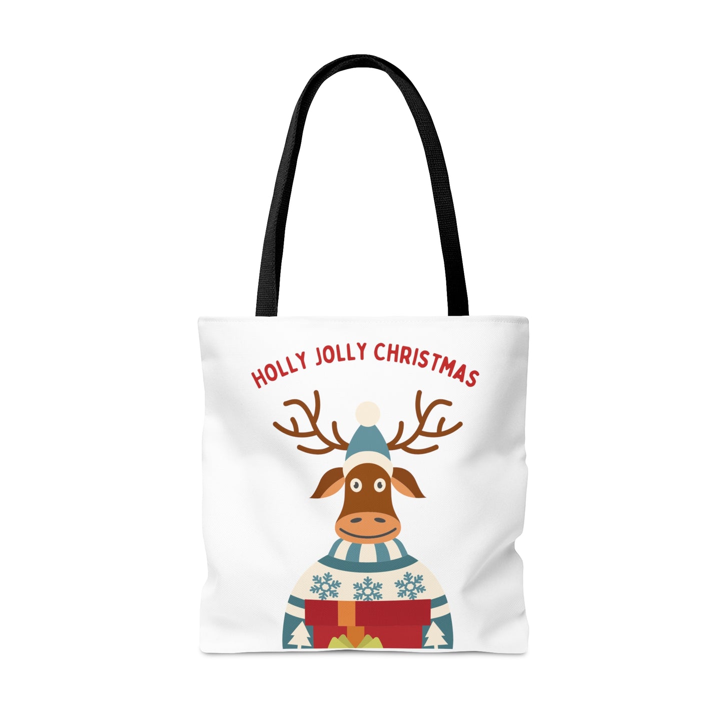 Holly Jolly Christmas Tote Bag