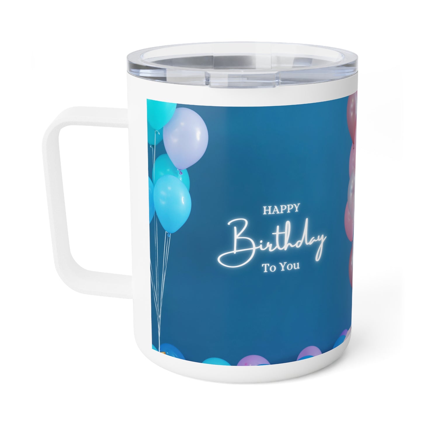 Happy Birthday to You Mugs for Him & Her, Blue