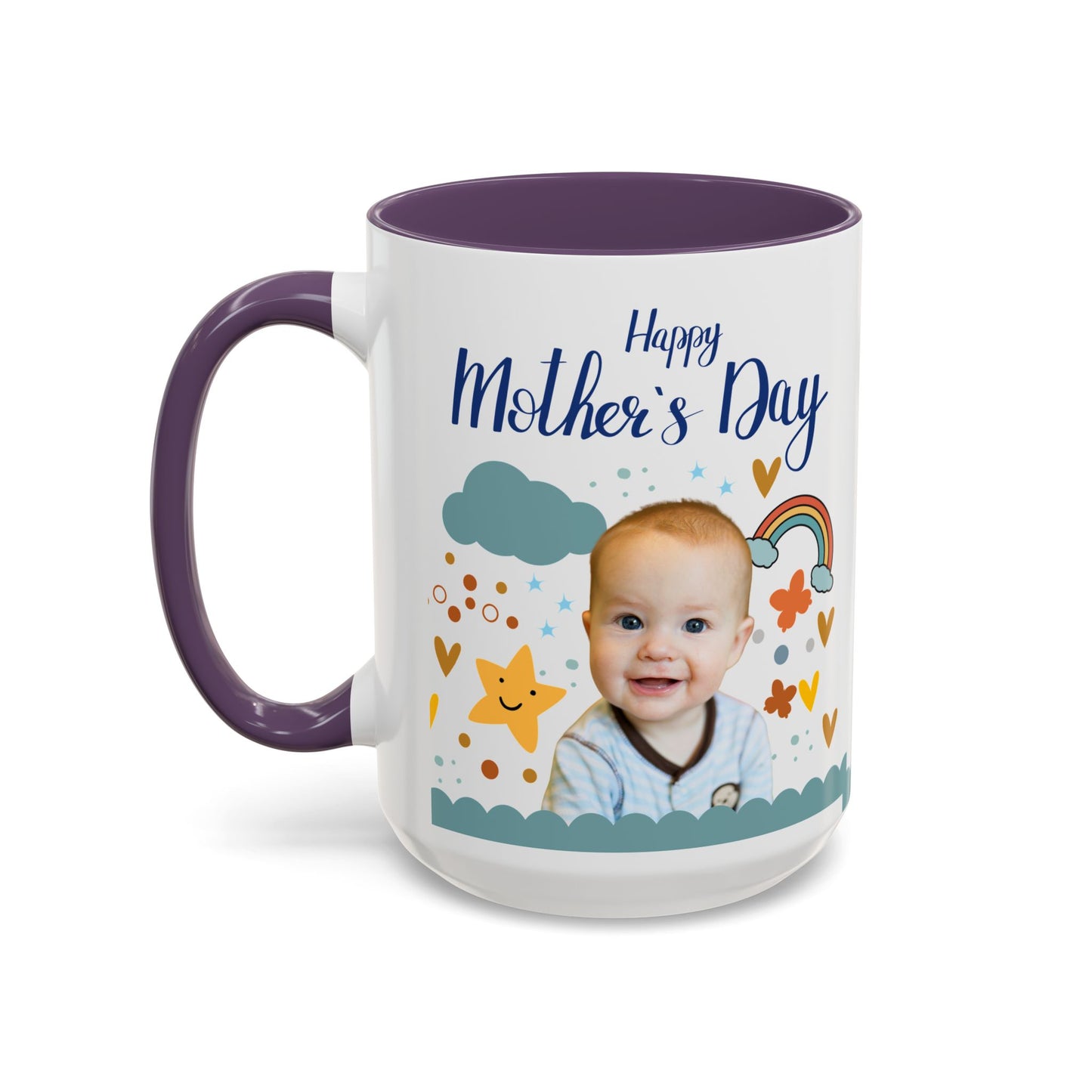 Custom Baby Photo Mug – Personalized Gift for Mom or New Mom
