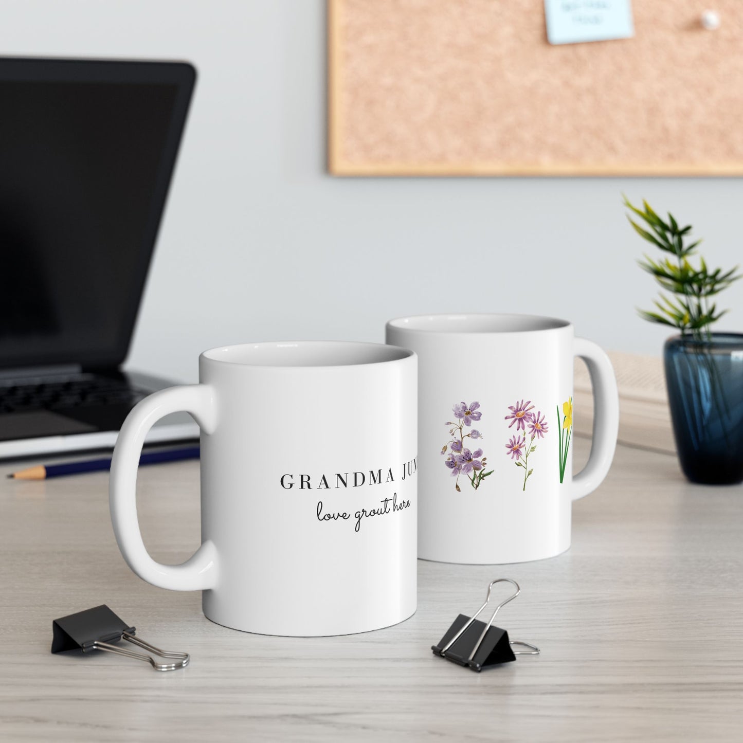 Custom Ceramic Coffee Mug – Personalized 11oz Drinkware for Gifts & Daily Use