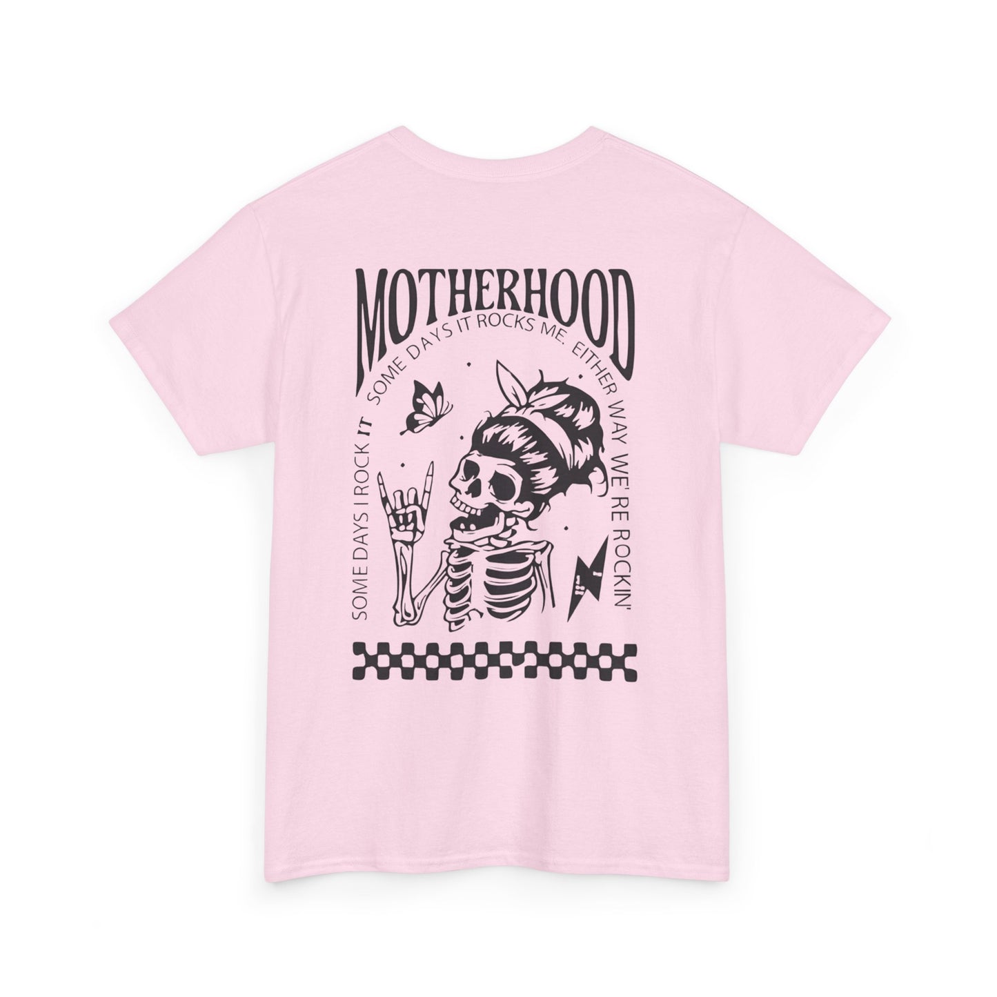 Motherhood Two Side Printed Tshirt for Mom, Mother's Day Gift