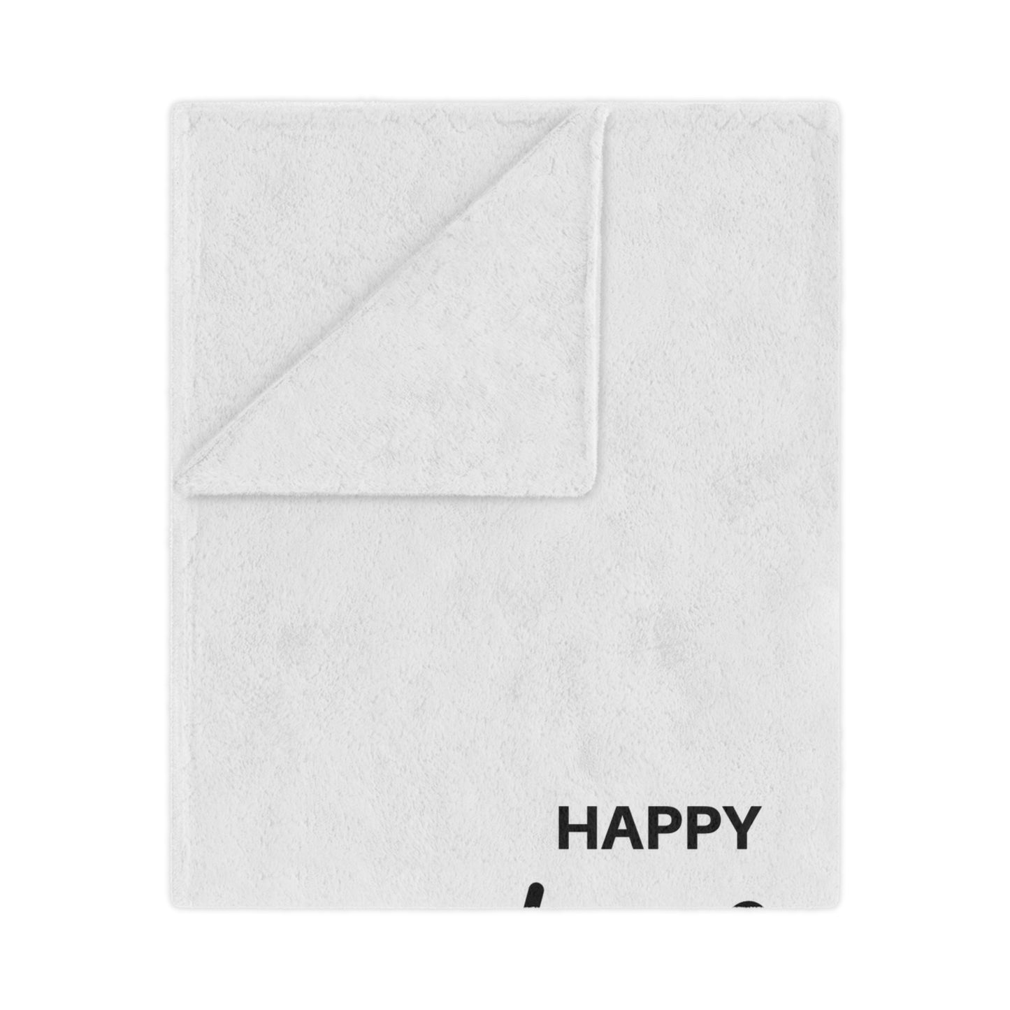 Happy Valentine with Flying Hearts Minky Blanket for Valentine