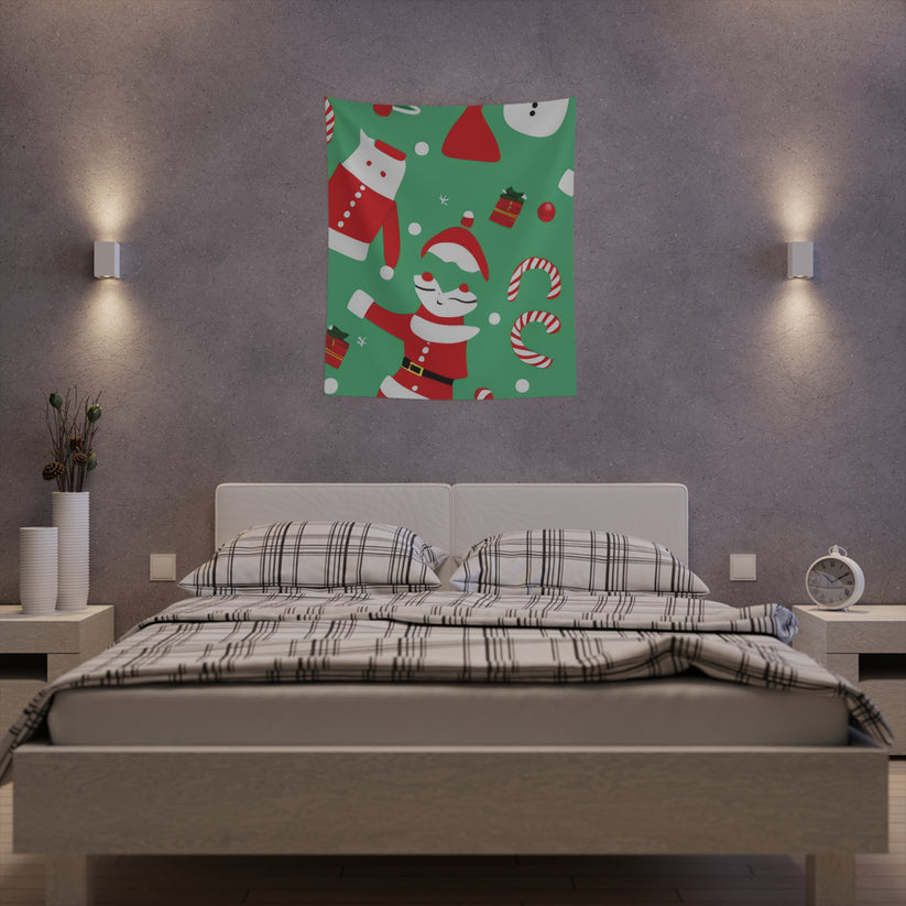 Christmas Printed Wall Tapestry