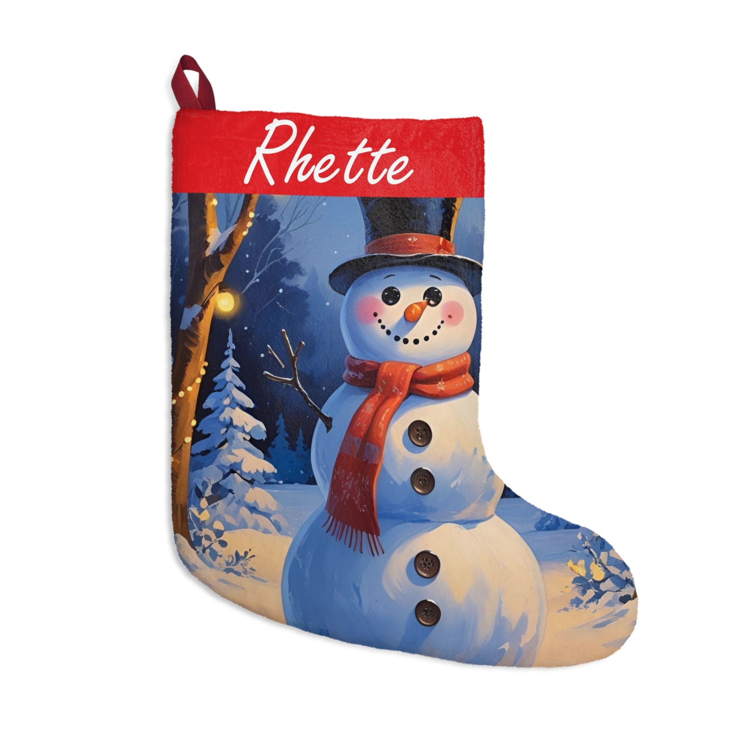 Family Christmas Stocking with Custom Name – Fun Holiday Tradition