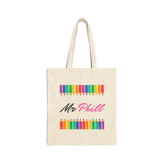 Customizable Teacher Tote Bag, Teacher Appreciation Gift, Boho Rainbow Tote Bag, Teachers Gift, Gift For Teacher, Personalized Teacher Tote