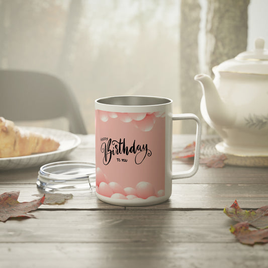 10oz, Birthday Coffee Mug for Her, Insulated Coffee Mugs