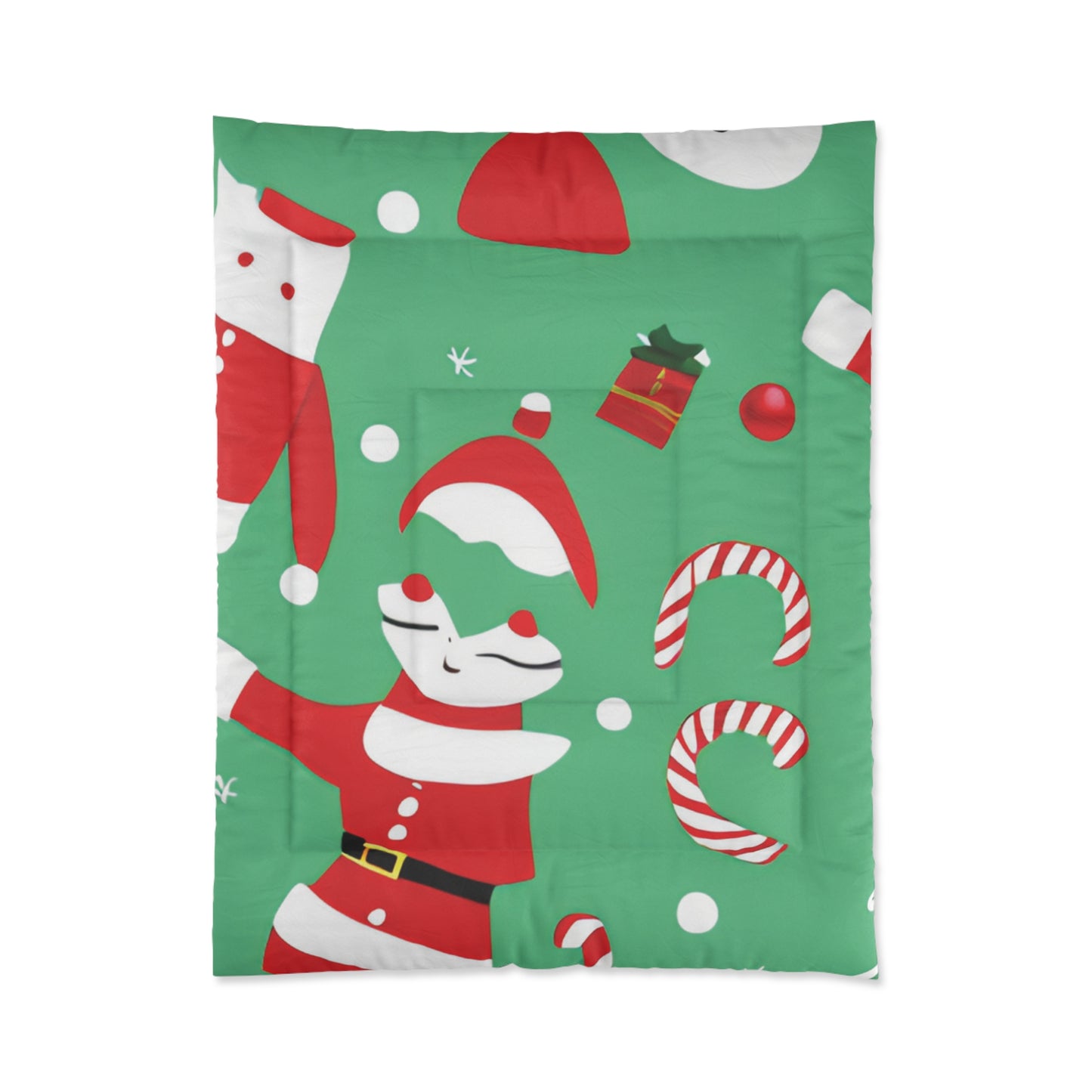 Cozy Christmas Comforter – Lightweight 100% Polyester Blanket