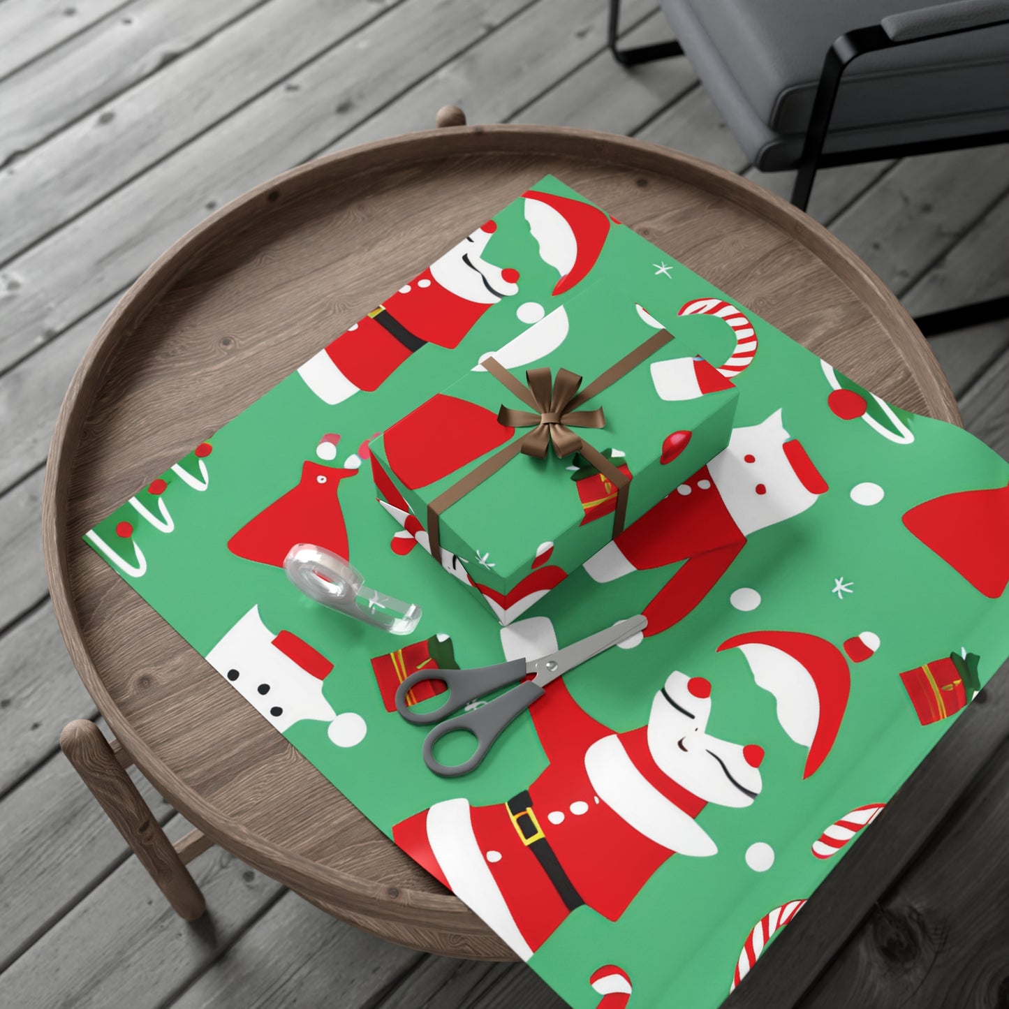 Premium Christmas Gift Wrap Paper – Matte & Satin Finish, Multiple Sizes