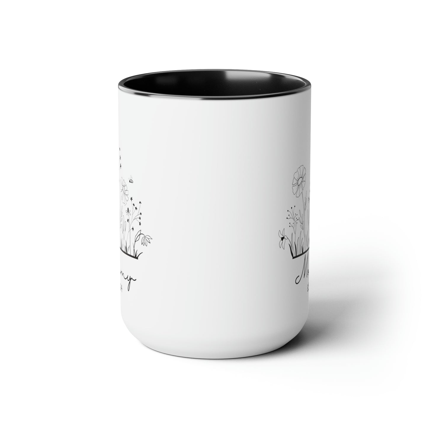 Mommy EST 2024 Flower Mug, Mother's Day Gift