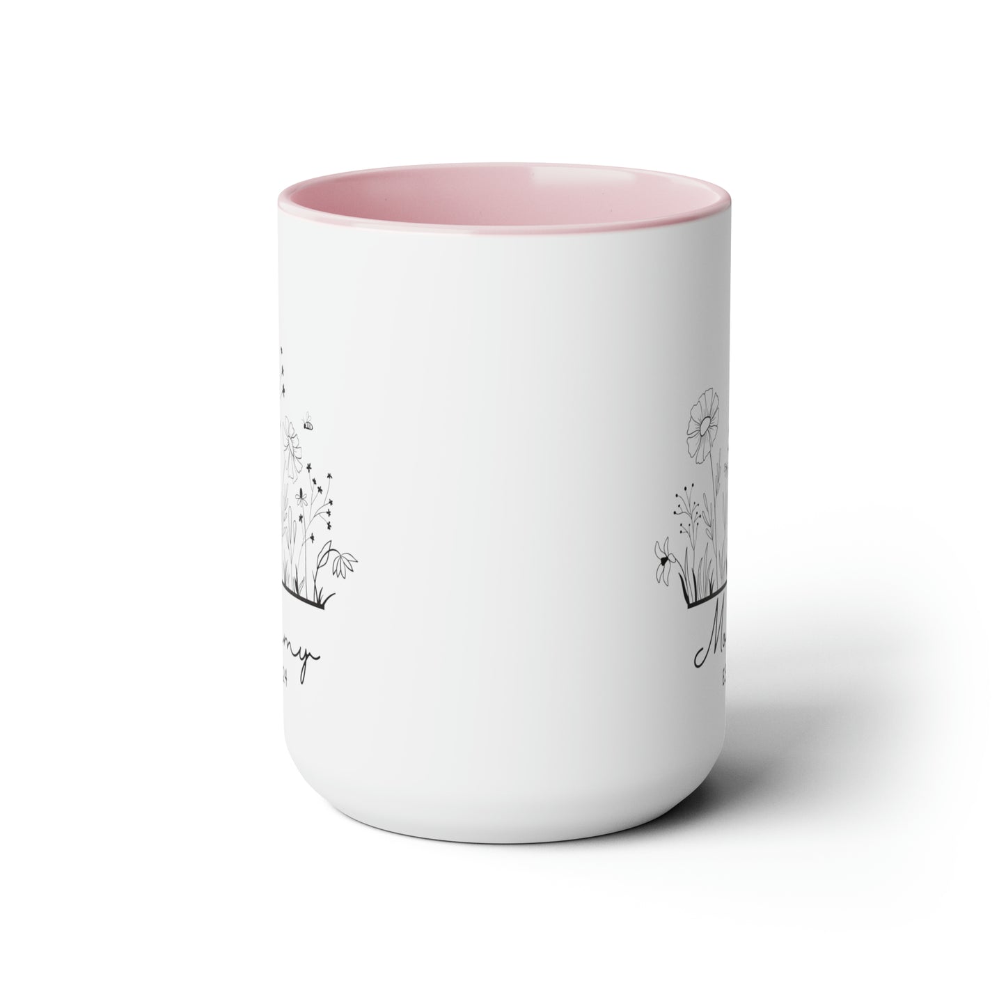 Mommy EST 2024 Flower Mug, Mother's Day Gift