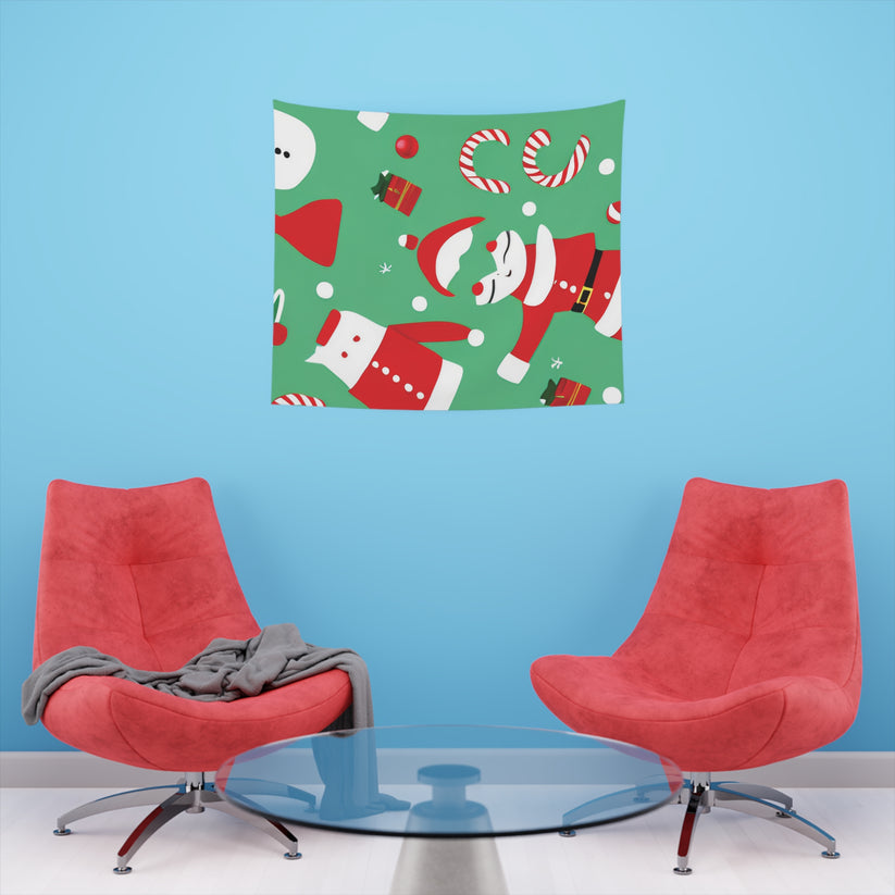 Christmas Printed Wall Tapestry