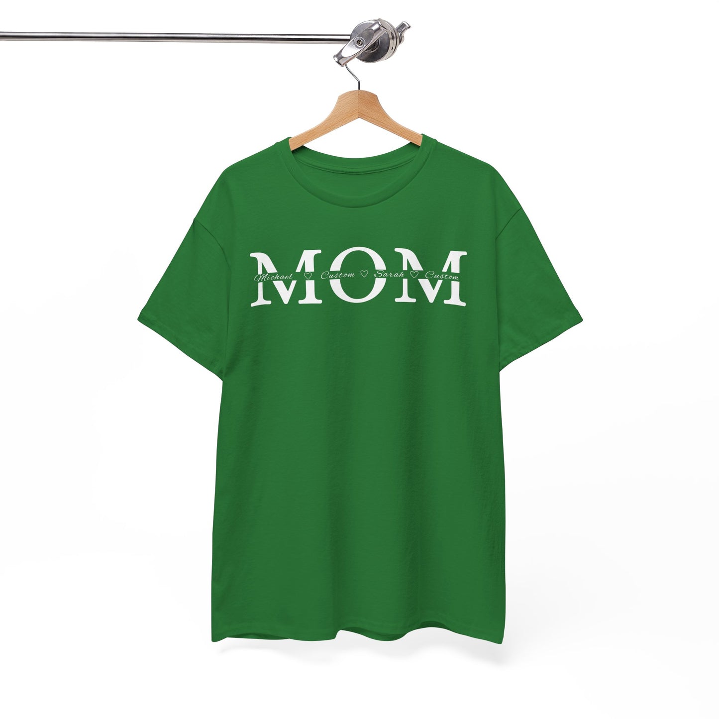 Personalized Mom T-Shirt with Kids’ Names – Perfect Gift for Mothers