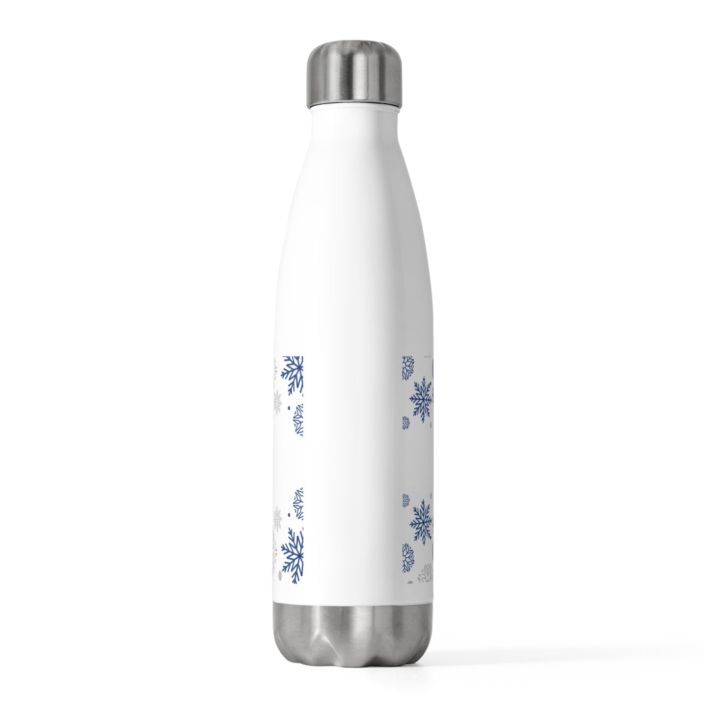 20oz Insulated Merry Christmas Bottle White