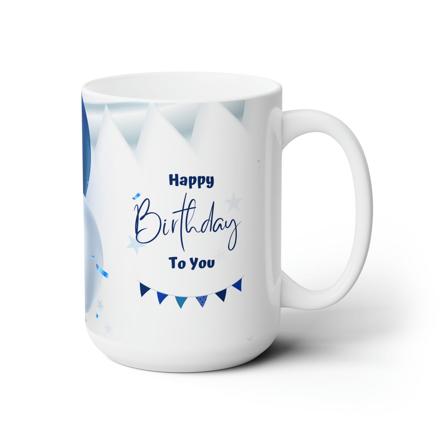 Happy Birthday Ceramic Mugs 15 OZ, Birthday Gift for Her