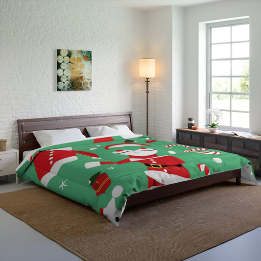 Cozy Christmas Comforter – Lightweight 100% Polyester Blanket