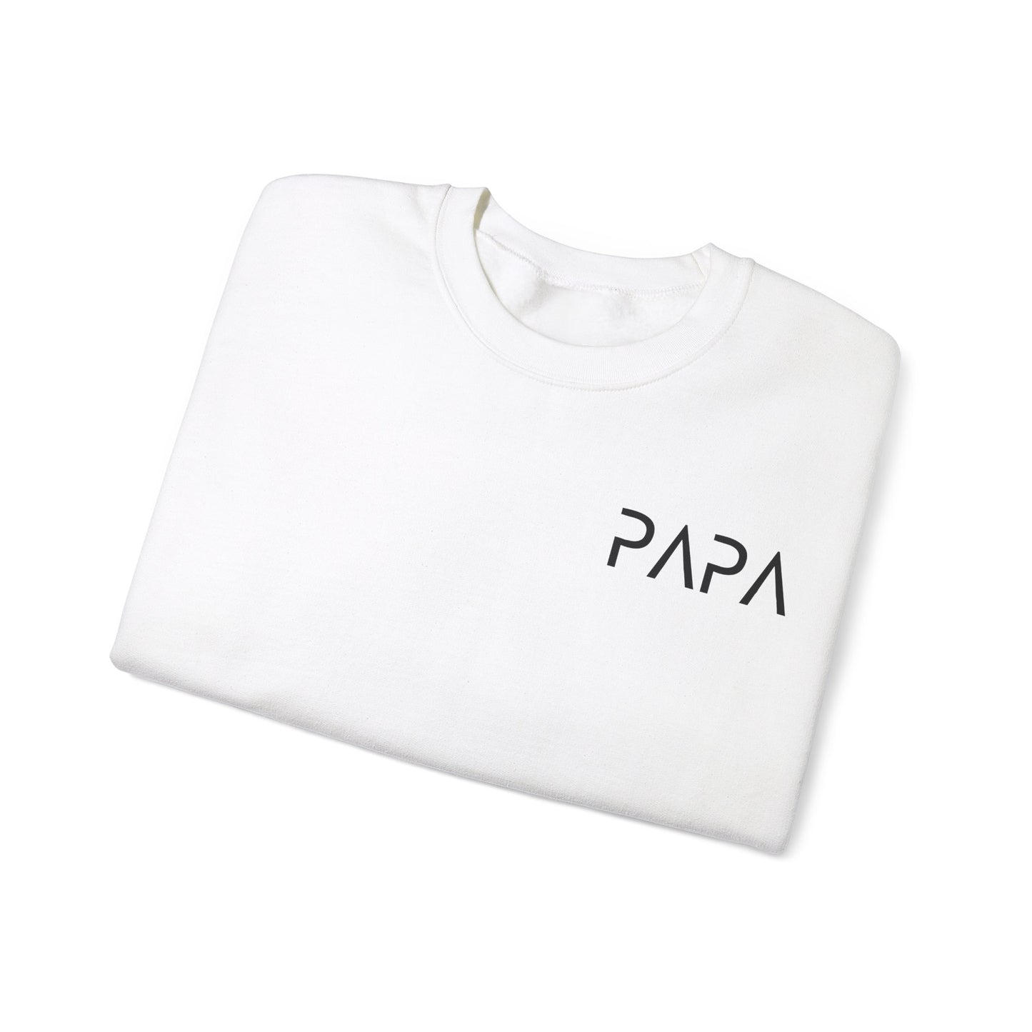 Papa Printed Sweatshirt, Gift for Father