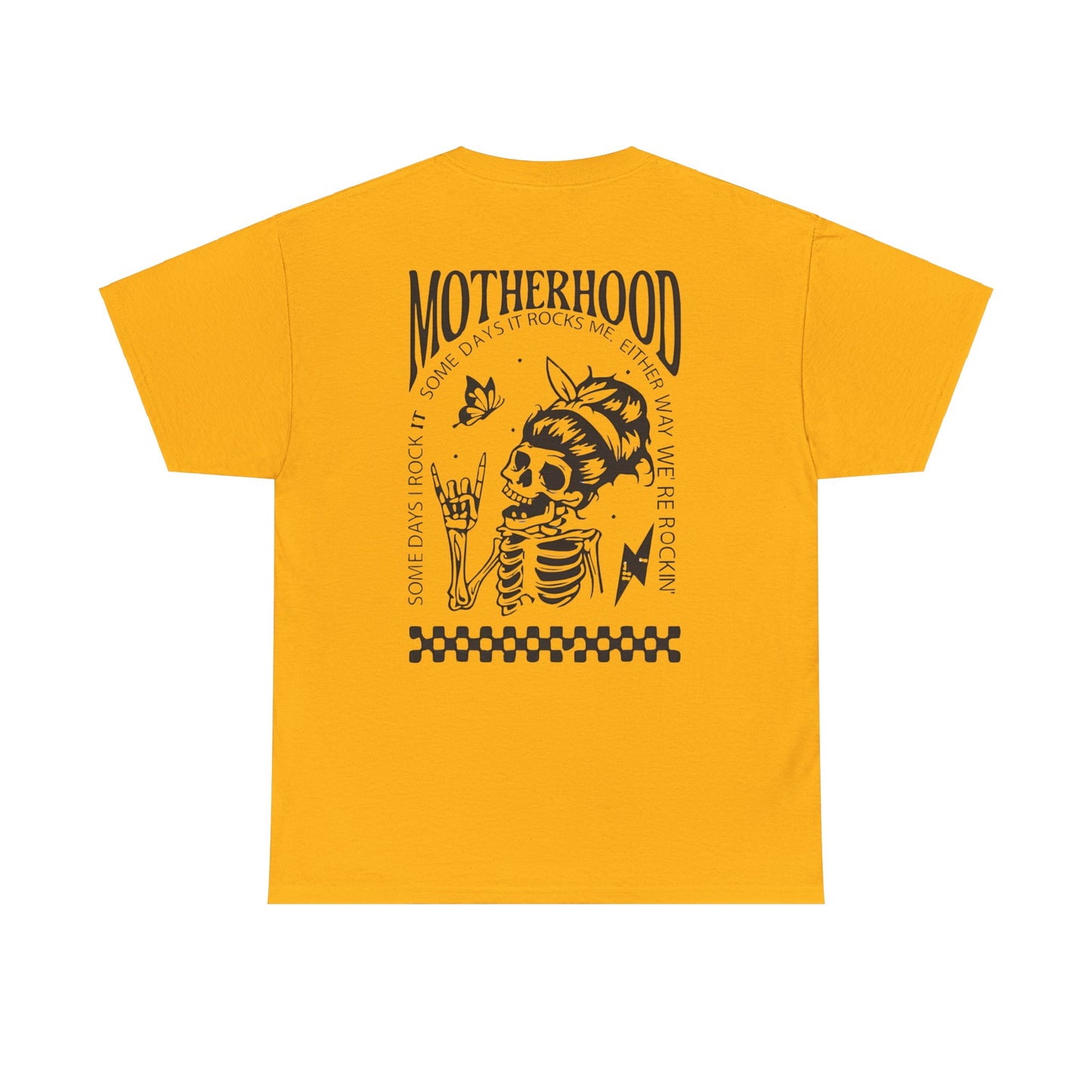 Motherhood Two Side Printed Tshirt for Mom, Mother's Day Gift