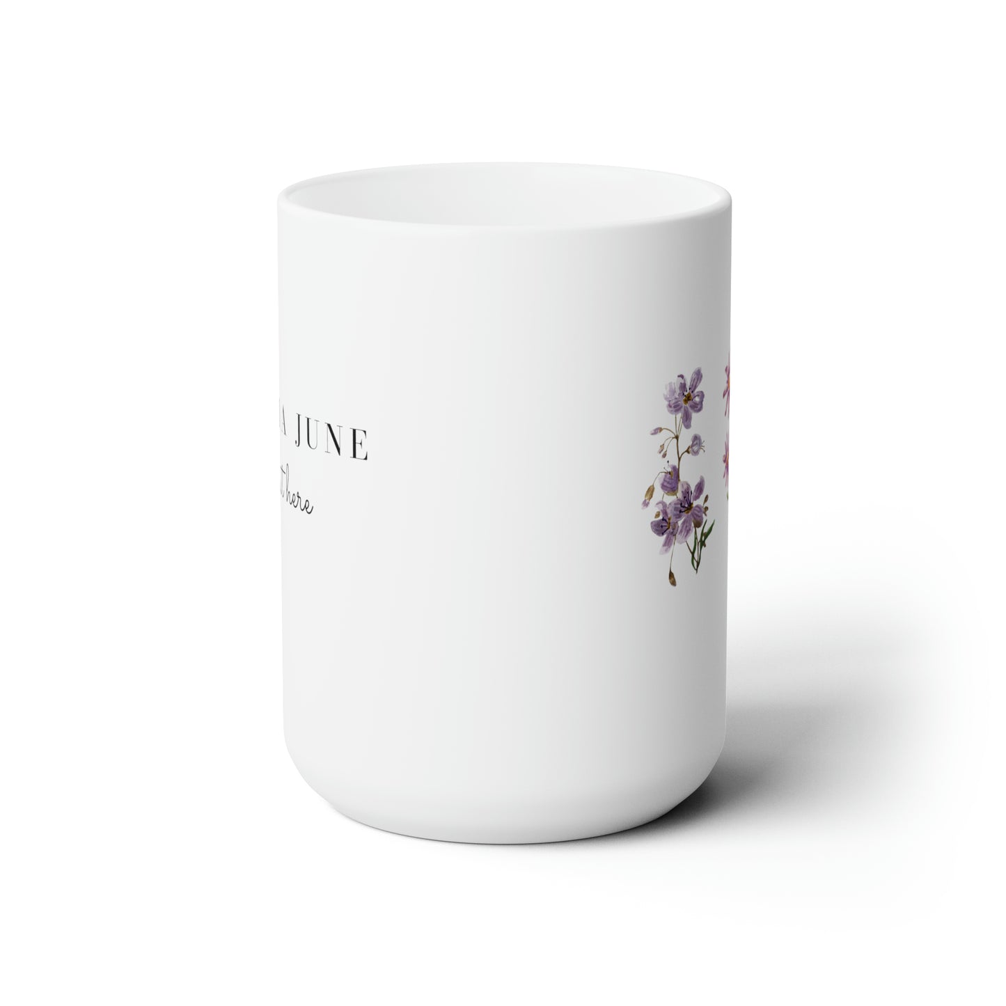 Grand Maa June Customise Ceramic Mug 15oz, White