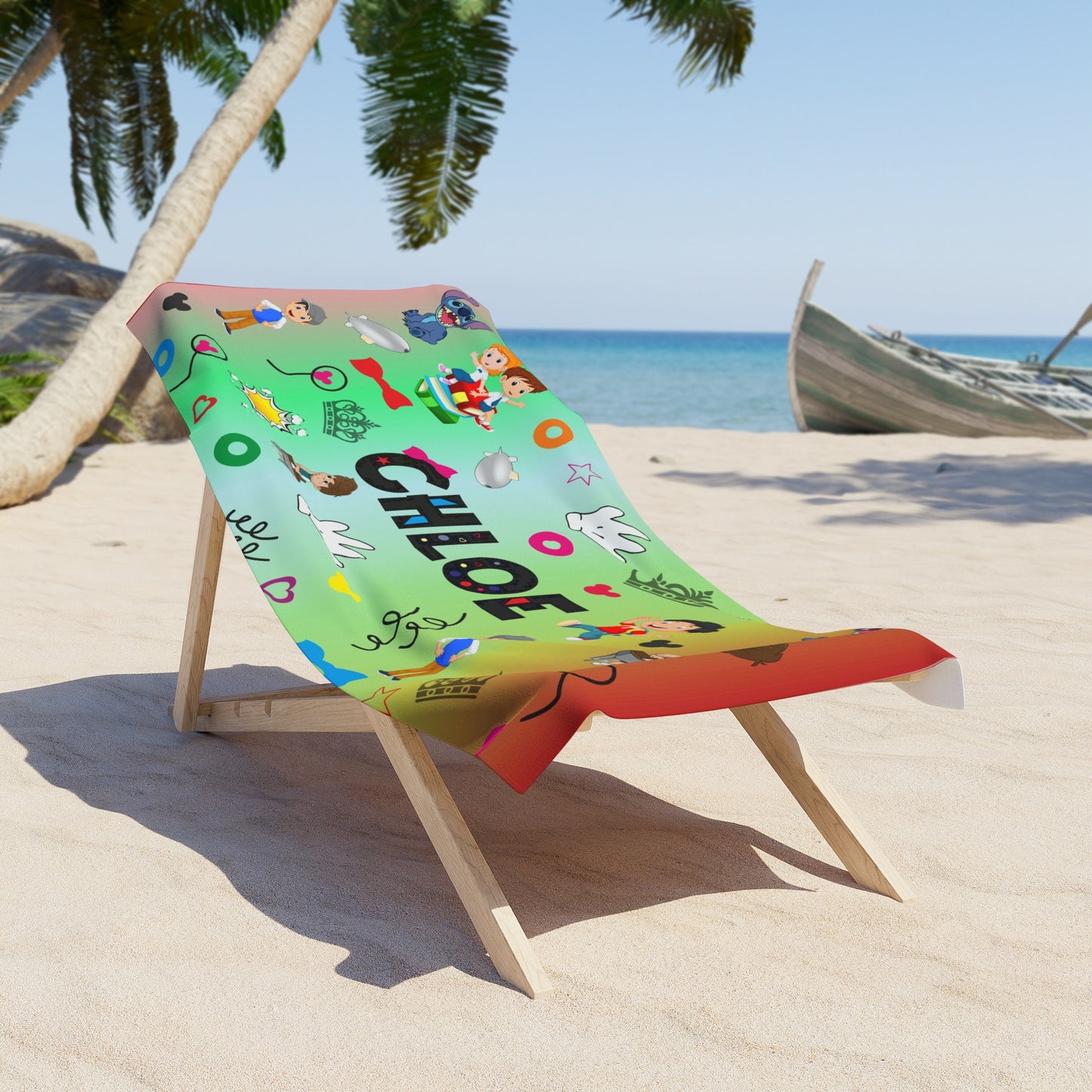 Personalized Beach Towels – Custom Funny Face Towels for the Beach, Pool, or Gifts, Unique & Fun Summer Essentials