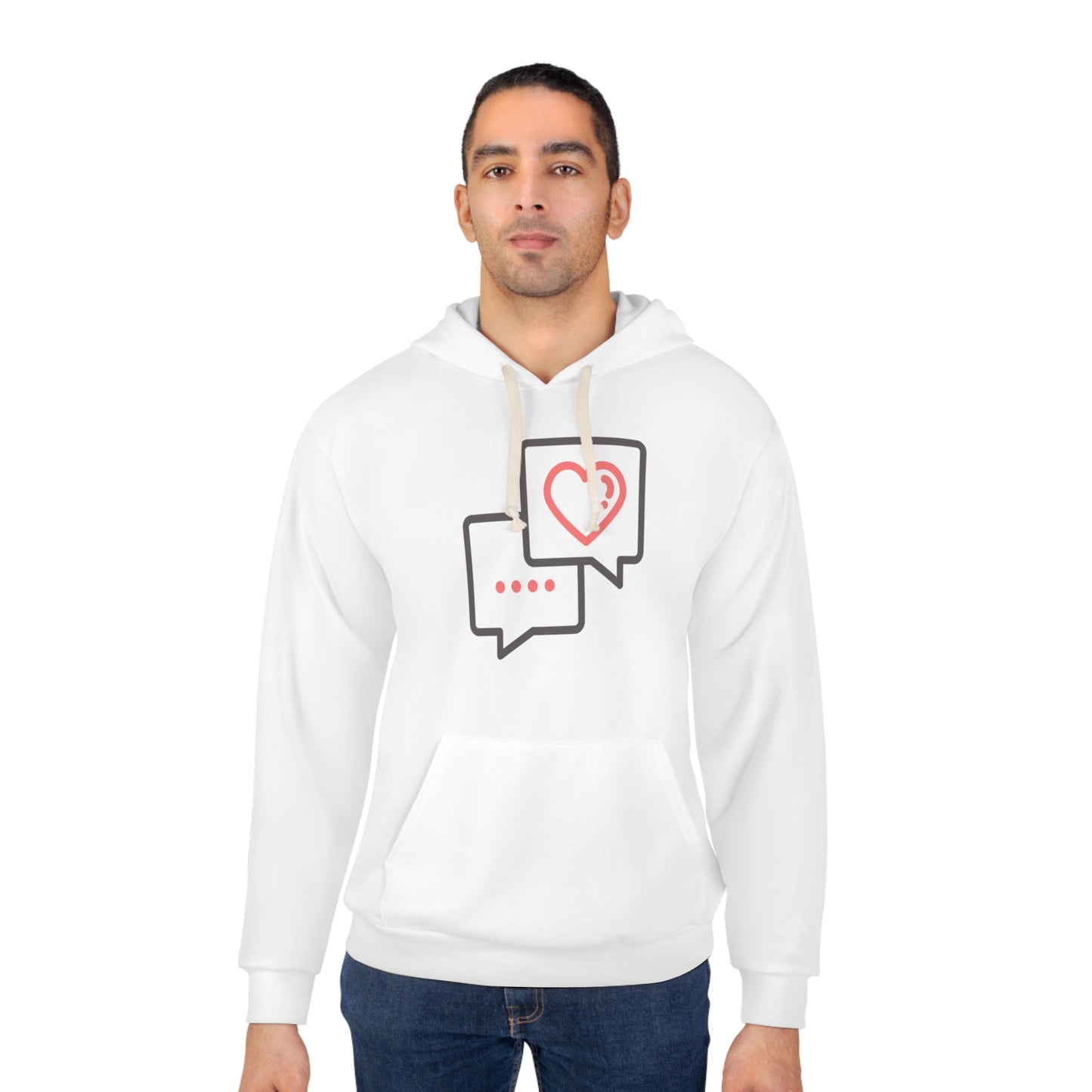 Unique Valentine's Theme Hoodie for her, Unisex Pullover Hoodie