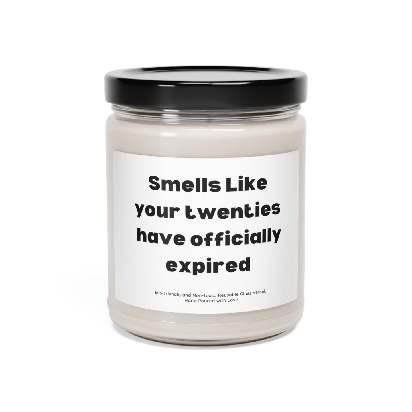 Smells Like Your Twenties Scented Soy Candle for Birthday GIft, 9oz