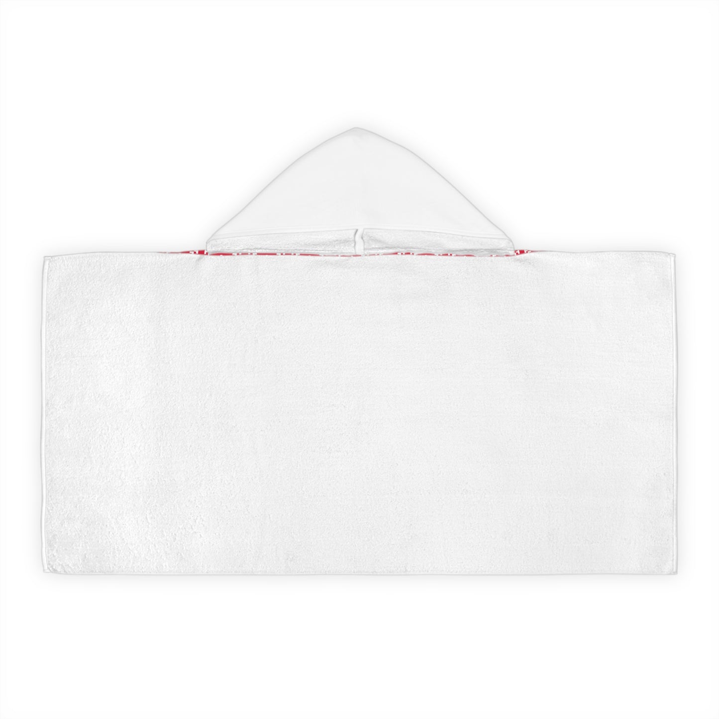 Christmas Youth Hooded Towel – Soft Polyester & Terry Cotton Kids Bath & Beach Wrap