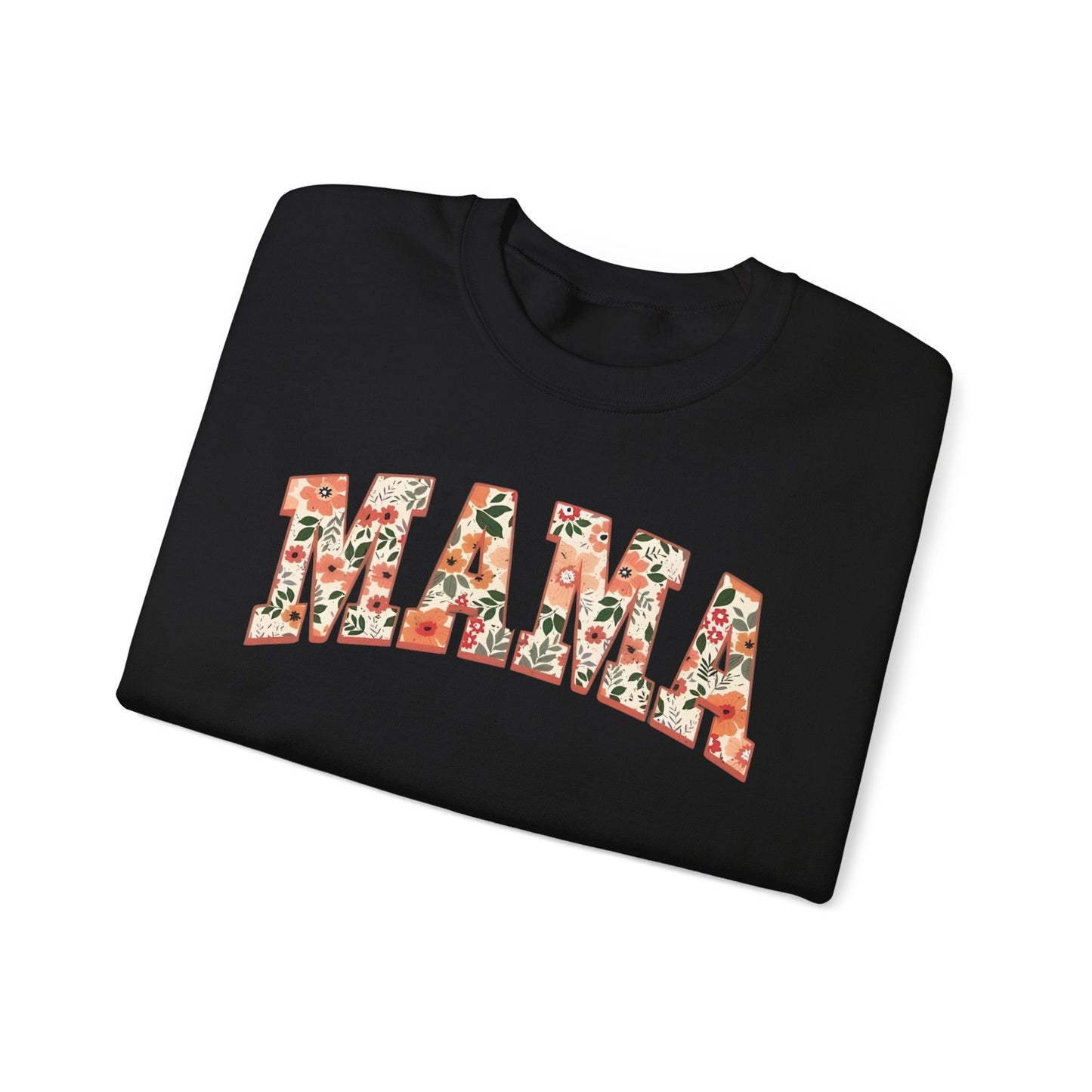 Mama Floral Crewneck Sweatshirt – Cozy Mother’s Day Pullover