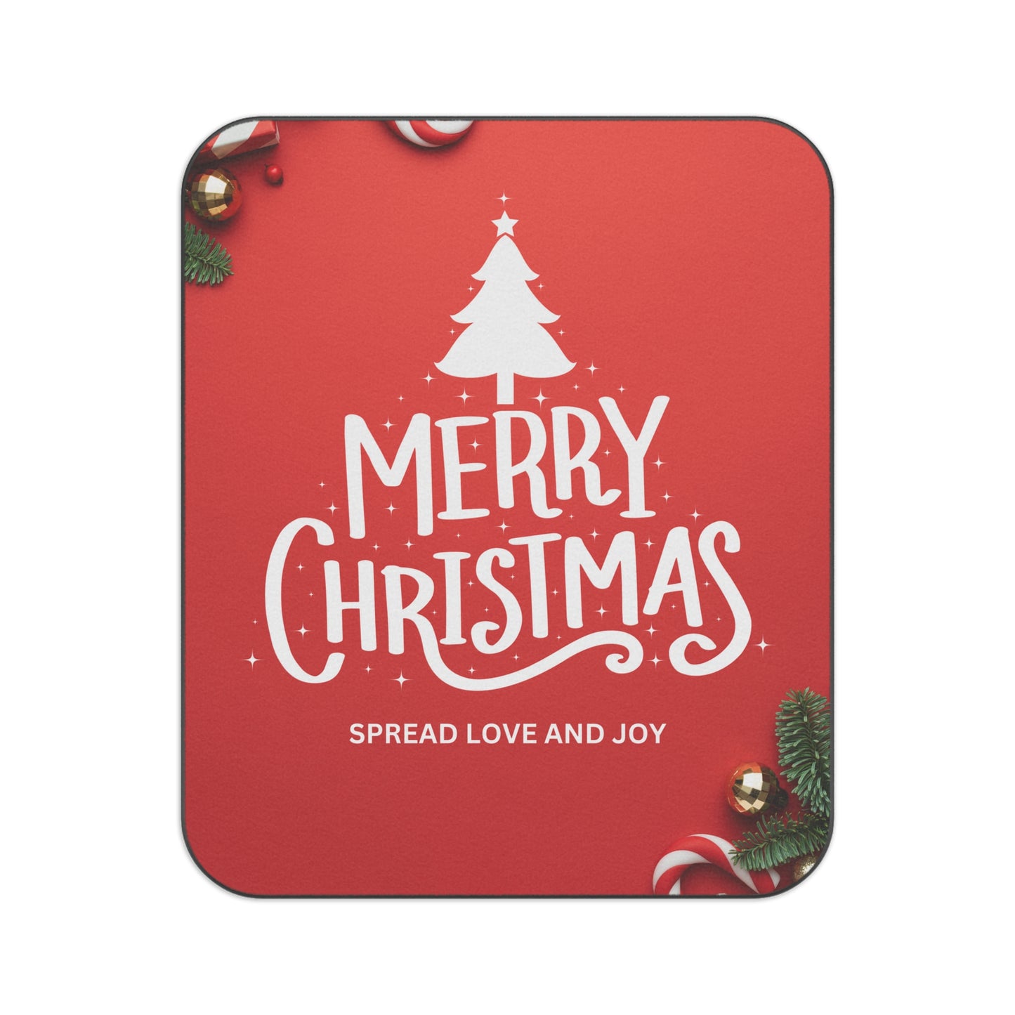 Merry Christmas with Spread Love and Joy Printed Picnic Blanket