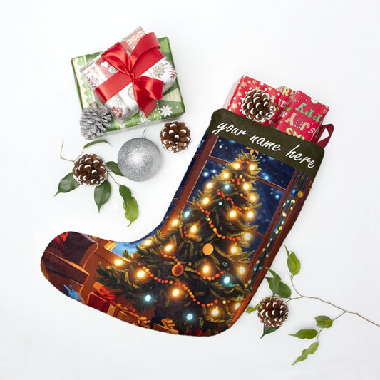 Name Christmas Stocking – Personalized Holiday Décor for Everyone