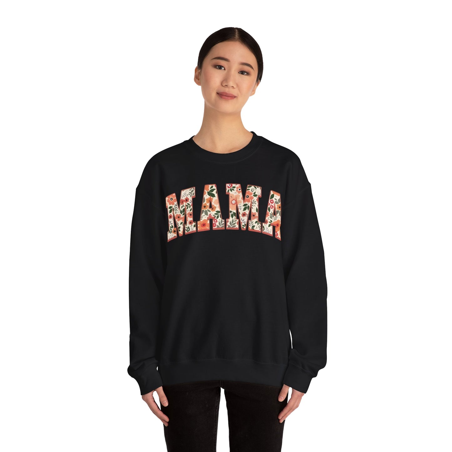 Florist Mama Printed Sweatshirt, Mother's Day Gift