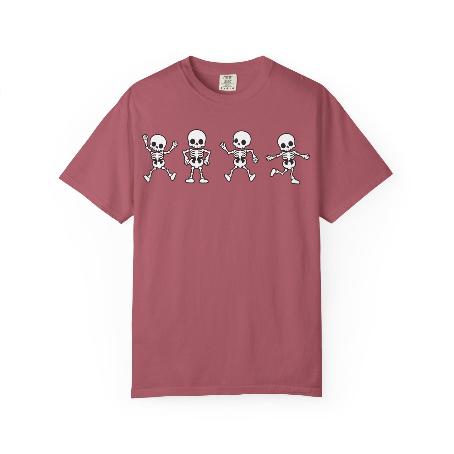 Dancing Skeletons Halloween T-Shirt – Fun Spooky Graphic Tee for Adults & Teens