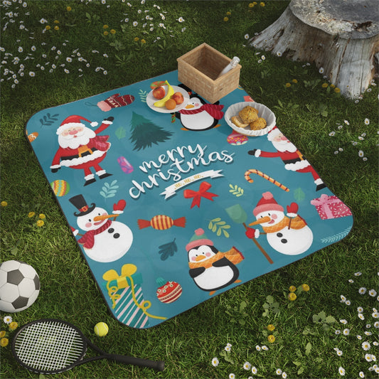 Christmas Picnic Blanket