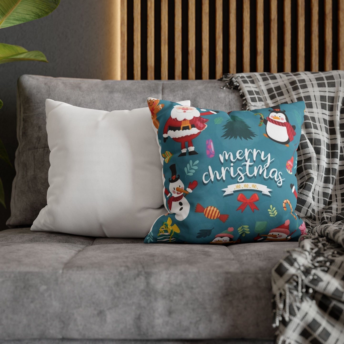 Christmas Pillow Covers 16x16, Multiple Designs