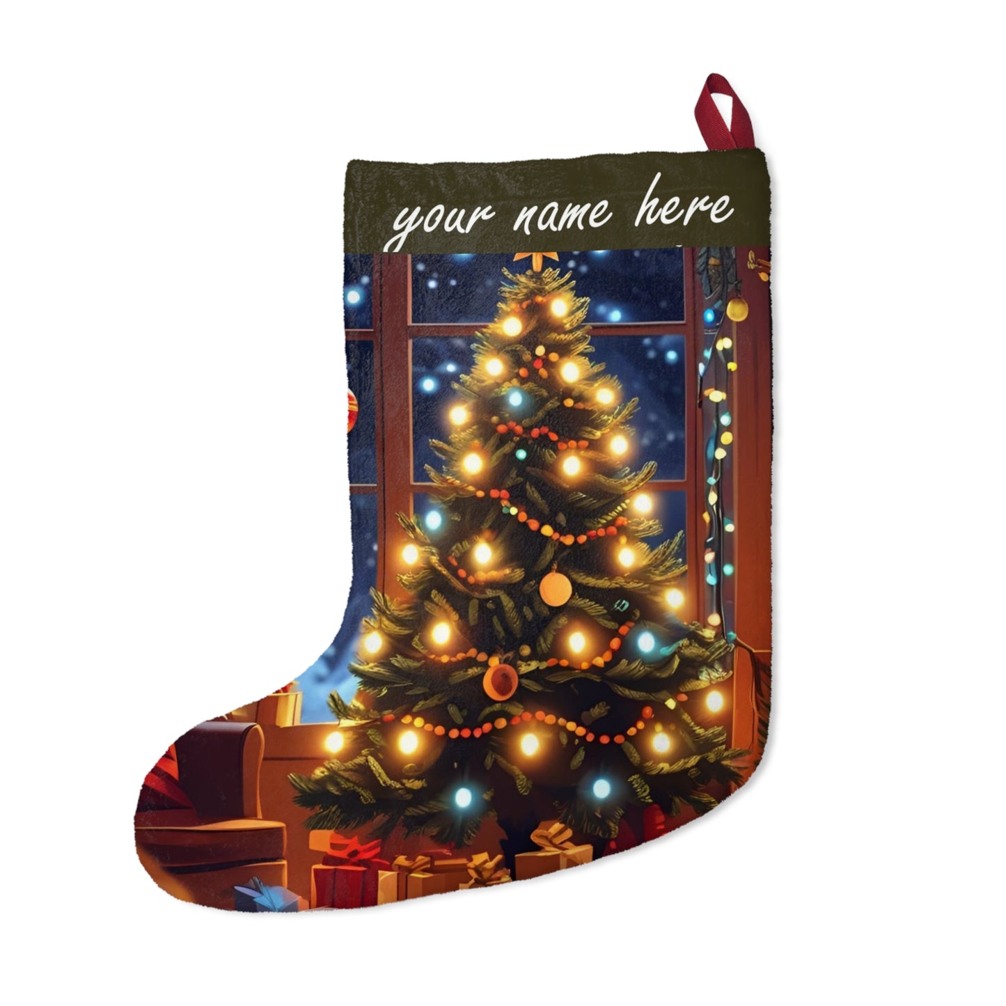Name Christmas Stocking – Personalized Holiday Décor for Everyone